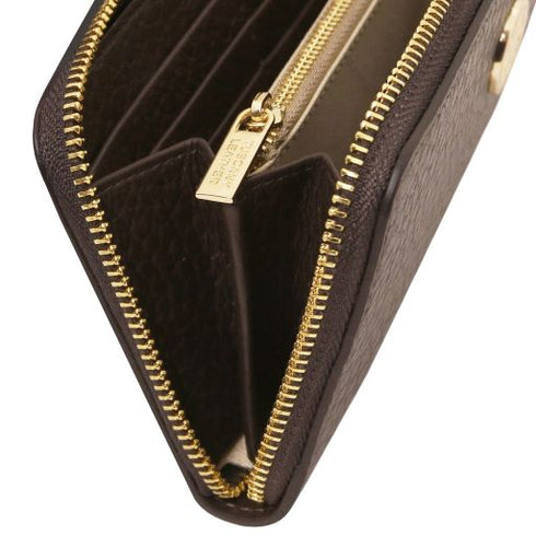 Financier - Exclusive zip around leather wallet